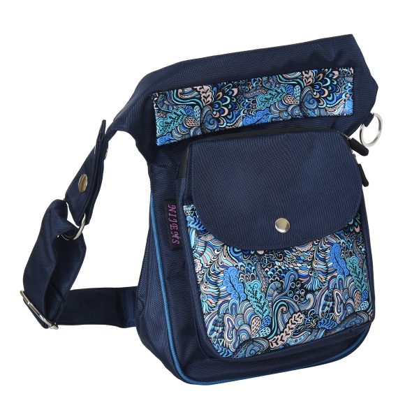 Gassi-Tasche Wasserabweisende - Paisley Saphirblau - Hannover ZHS 713 13-P6 Jetzt online