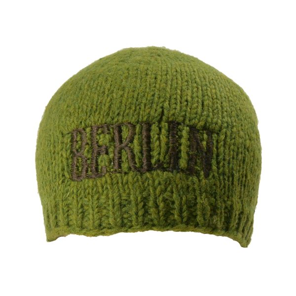 Kurze Beanie Mütze Wollmütze Berlin Logo - BIRTAMOD E-09 Schn?ppchen
