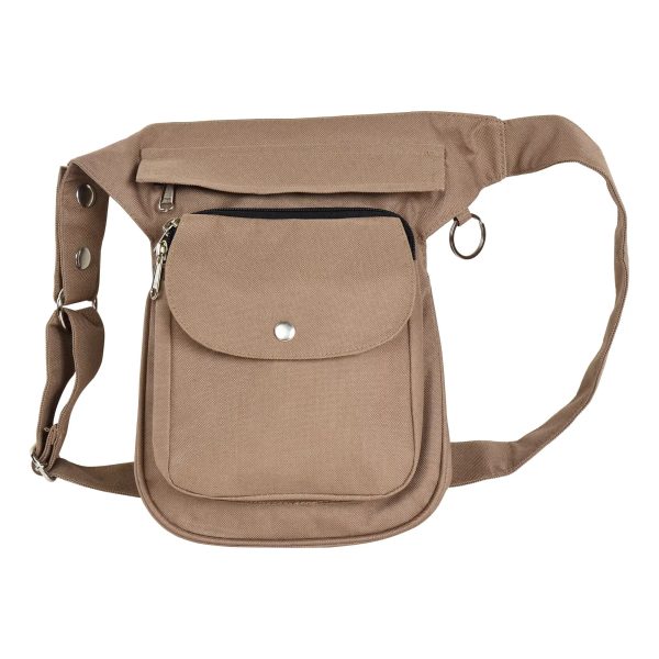 Nijens Gassi-Tasche Wasserabweisende Einfarbige Beige - Hannover HS 75515 Zu verkaufen