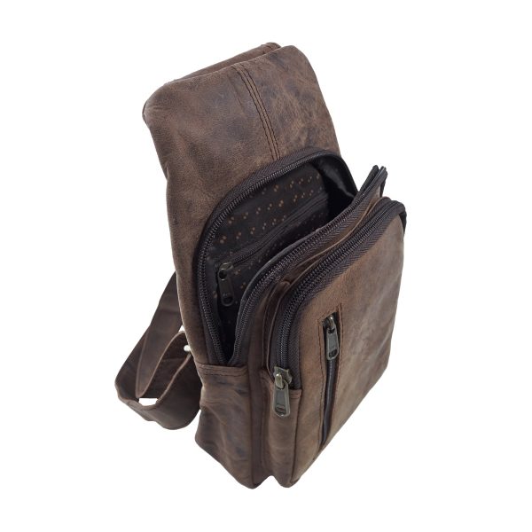 Crossbody Ledertasche Rucksack - Kassel 01 Im Angebot – Bild 2
