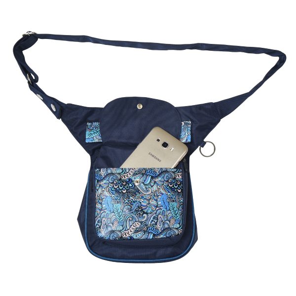 Gassi-Tasche Wasserabweisende - Paisley Saphirblau - Hannover ZHS 713 13-P6 Jetzt online – Bild 3