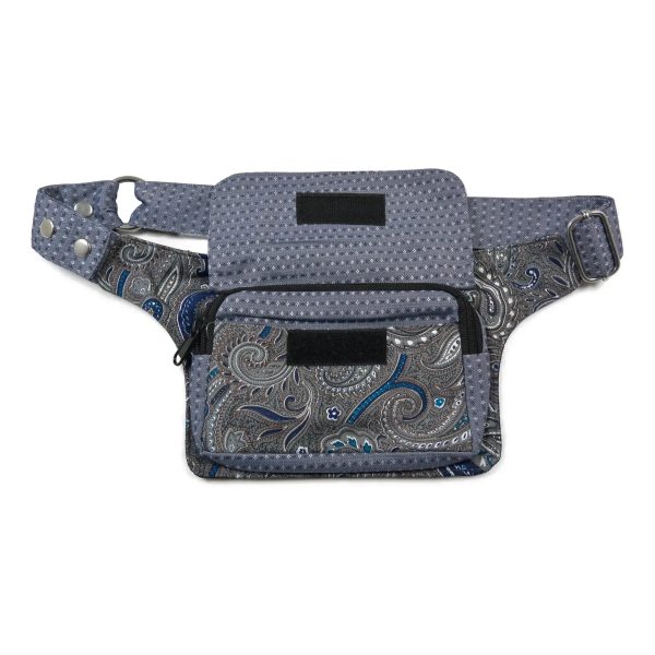 Bauchtasche Stoff Hüfttasche mit Paisley Motiven Kathmandu-M 275B Online – Bild 2
