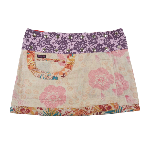 Sommerrock Wenderock Minirock Baumwollstoff - Bagelon Short - 96 Zu verkaufen