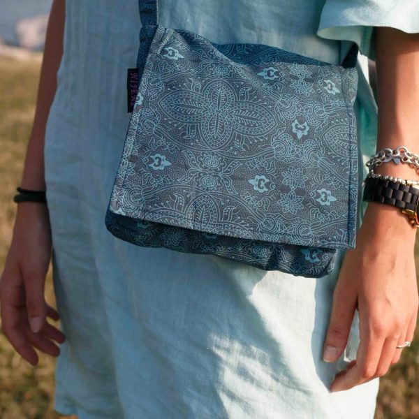 Kleine Tasche Handtasche Umhängetasche  indisches Motiv NJ Choto 6 Mode – Bild 4