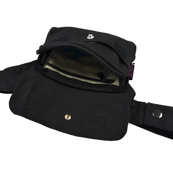 Bauchtasche S-XXXL Hüfttasche Stoff Black Kathmandu ND 01 Online-Verkauf – Bild 2