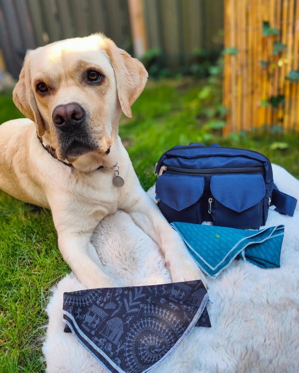 Hundebandana, Stoff Halsband für Hund - 13 Mode – Bild 2