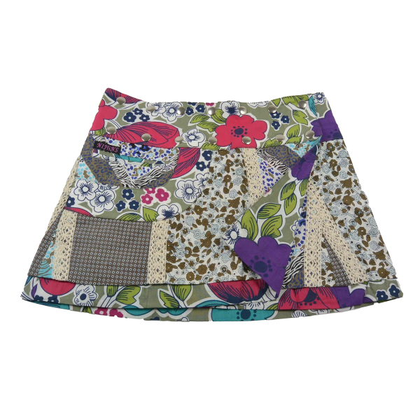 Sommerrock Wenderock Minirock mit Tasche - Chocochip Short 57 Online-Verkauf