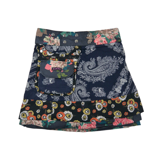 Sommerrock Kinderrock Wenderock Baumwollstoff - Honey Slim 15 Im Angebot