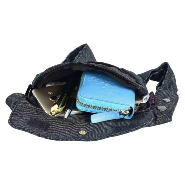 Bauchtasche Hüfttasche Jeans Charcoal Kathmandu-ND Denim 01 Online – Bild 3