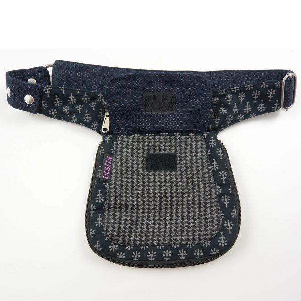 Wendbare Stoff-Bauchtasche, Gürteltasche S-XXL - Saigon 338 Online-Schn?ppchen – Bild 5