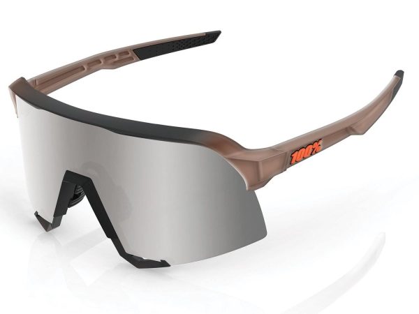 100% S3 Matte Translucent Brown Fade HiPER® Silver Mirror Lens Online – Bild 4