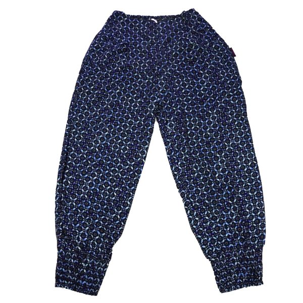 Hose aus Viskose indigoblau - Talila Print-01 Mode