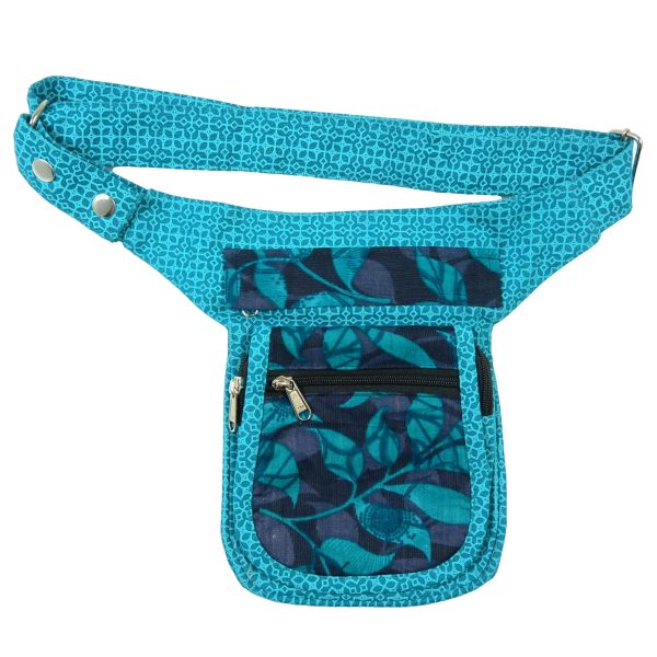 Bauchtasche Nijens Fanny Pack, Stoff in Türkis - Paris 834 Verkauf