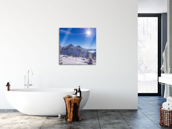 Tannheimer Tal, Glasbild Quadratisch Im Angebot – Bild 4